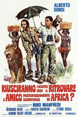 Riusciranno i nostri eroi a ritrovare l'amico misteriosamente scomparso in Africa?